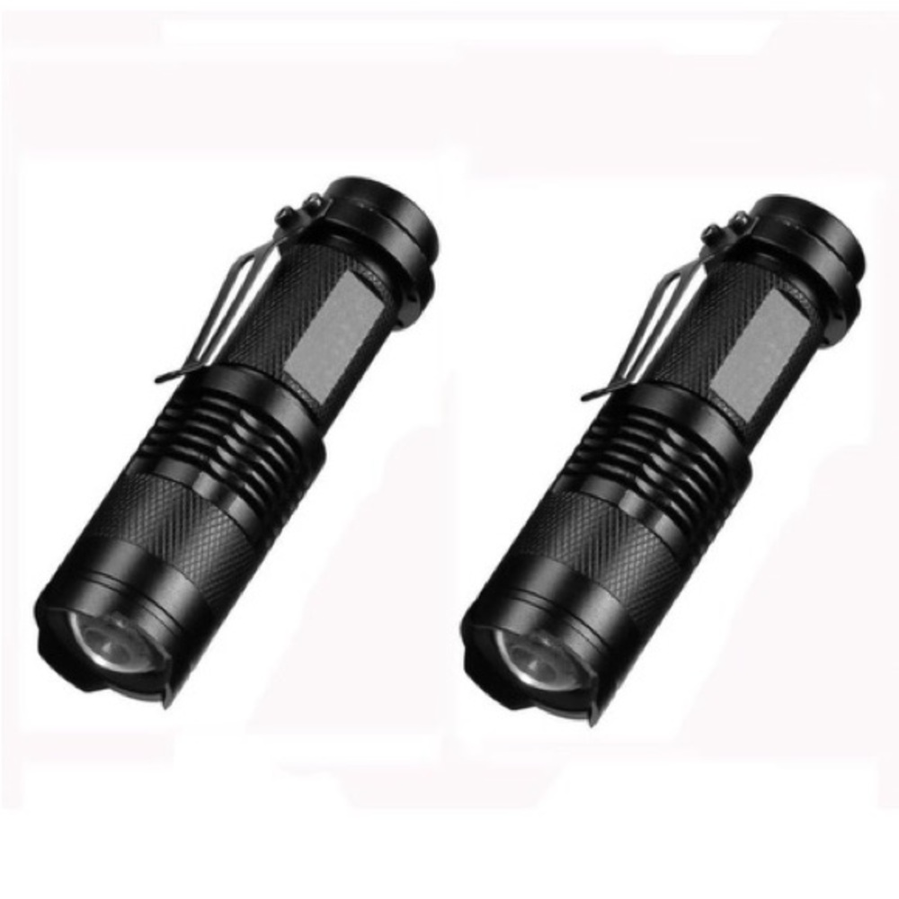 Pocket flashlight.